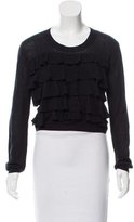Thumbnail for your product : Zimmermann Ruffled Crop Top