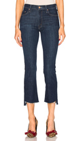 Thumbnail for your product : Mother Insider Crop Step Fray Skinny
