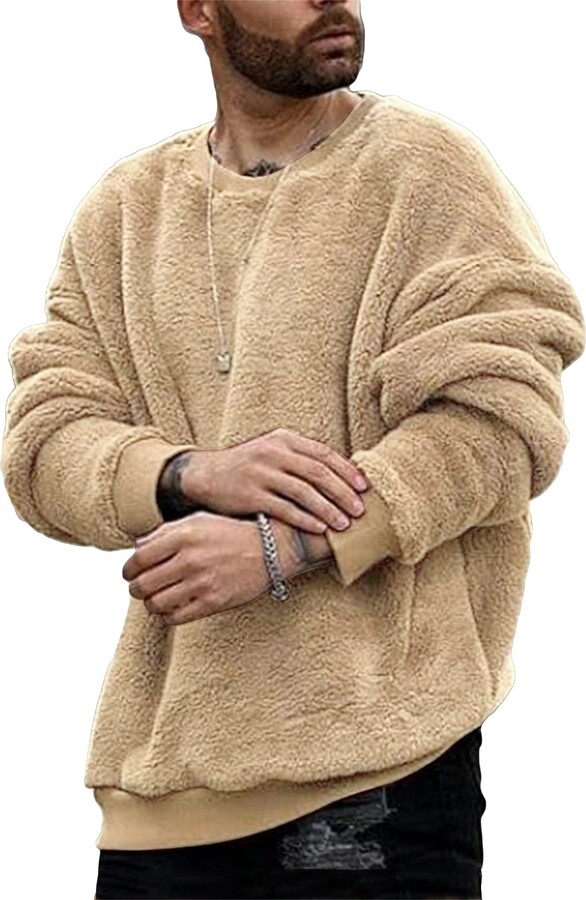 mens teddy jumper