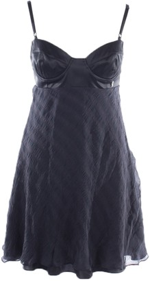 John Galliano Black Leather Dress for Women