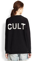 Thumbnail for your product : McQ 'Cult' Face-Patterned Sweater