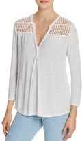 Thumbnail for your product : Soft Joie Aiyana Lace-Inset Top