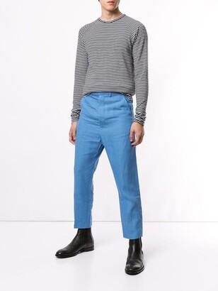 Haider Ackermann Cropped Suit Trousers