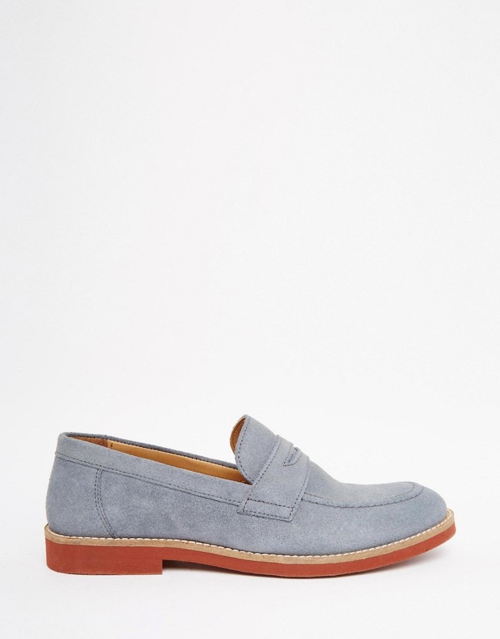 asos penny loafers