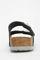 Thumbnail for your product : Birkenstock Arizona Metallic Leather Slide Sandal
