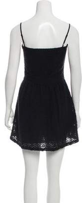Band Of Outsiders Textured Mini Dress
