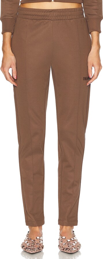 ATTICO Long Pant in Chocolate