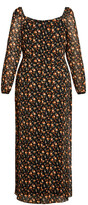 Thumbnail for your product : City Chic Underground Floral Maxi Dress - black