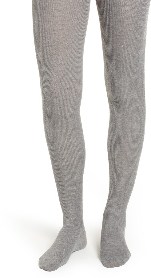 gray sweater tights