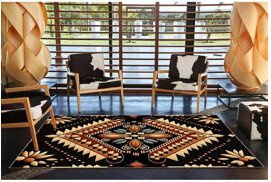 Latitude Run Themed Motif Ethnic Floral Patterned Vintage Decorative Carpet