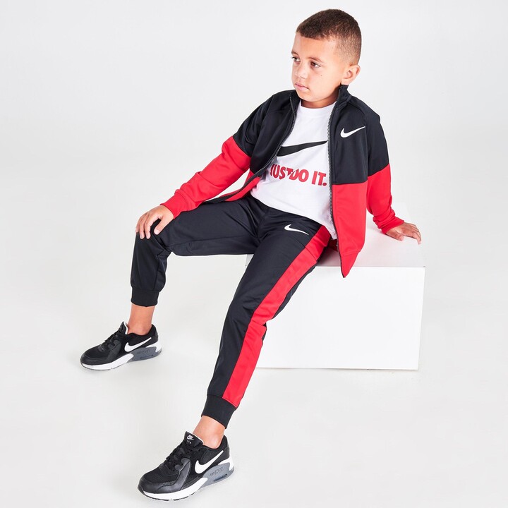 Nike Boys' Little Kids' Tricot 3-Piece Track Set and T-Shirt - ShopStyle