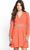 Thumbnail for your product : TFNC Iman Kimono Embellished Dress