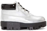 Thumbnail for your product : Acne Studios Silver Tinne Hiking Boots
