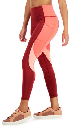 Ideology Women's Colorblock 7/8 Leggings, Created for Macy's