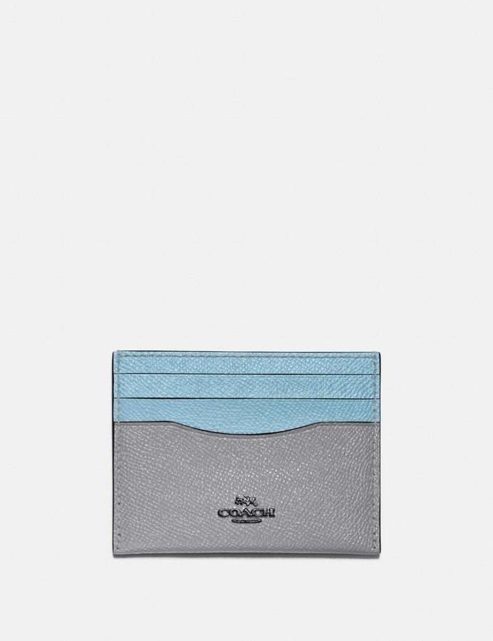 Coach Card Case In Colorblock ShopStyle Bags