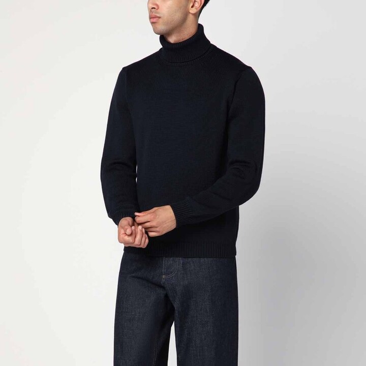 Roberto Collina Ribbed Turtleneck Knitted Sweater