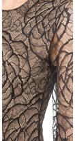 Thumbnail for your product : Vera Wang Collection Lace Godet Mermaid Gown