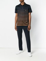 Thumbnail for your product : Ferragamo Striped Logo Polo Shirt