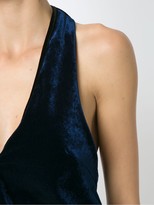 Thumbnail for your product : Adriana Degreas Velvet Halterneck Bodysuit