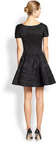 Thumbnail for your product : Zac Posen Floral Jacquard Fit-&-Flare Dress