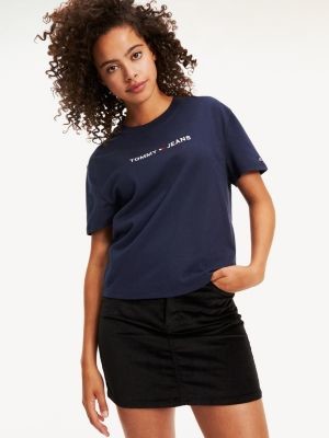 Tommy Hilfiger Organic Cotton Cropped T-Shirt