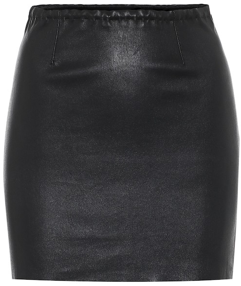 STOULS Rita leather miniskirt - ShopStyle