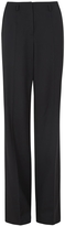 Thumbnail for your product : Jason Wu Black wide leg wool blend trousers