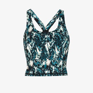 marble workout top