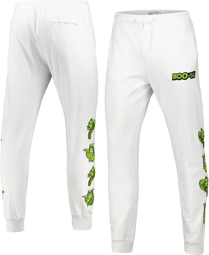 Freeze Max Men's White Tom and Jerry Trippy Jogger Pants
