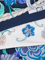 Thumbnail for your product : Ferragamo Wind Rose-Print Silk Bandeau Scarf