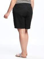 Thumbnail for your product : Old Navy Relaxed Mid-Rise Plus-Size Everyday Shorts (9")