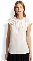 Thumbnail for your product : Raoul Pleat-Detail Sleeveless Blouse