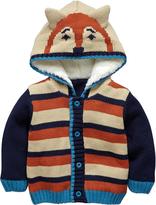 Thumbnail for your product : Ladybird Baby Boys Fox Stripe Knitted Cardigan