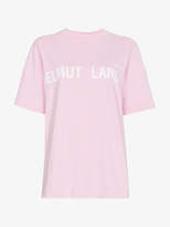 Helmut Lang Pink Shayne Oliver Campaign Print T Shirt