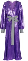 Thumbnail for your product : Natasha Zinko Sequin Embellished Maxi Robe Dress