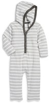 Thumbnail for your product : Nordstrom Hooded Cotton Romper (Baby Boys)
