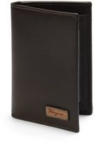Thumbnail for your product : Ferragamo Renaissance Leather Card Case