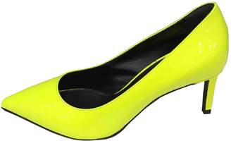 Saint Laurent Yellow Patent leather Heels