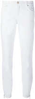 Versace Jeans - zipped cuff skinny jeans - women - coton/Spandex/Elasthanne - 28