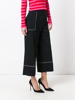 Thumbnail for your product : Ermanno Scervino Cropped High-Rise Pants