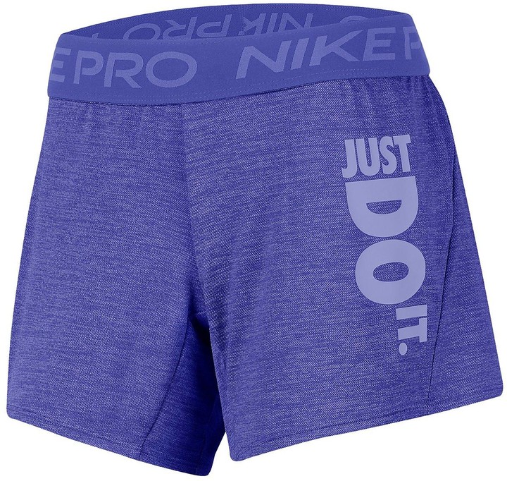 Nike Training Just Do It Attack Shorts Violet ShopStyle