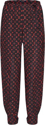 New Louis Vuitton Stephen Sprouse Collection Graffiti Black Pants Leggings  Sz 42