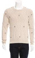 Thumbnail for your product : Shipley & Halmos Embroidered Crew Neck Sweater