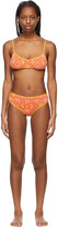 Thumbnail for your product : Cormio Orange Sandy Bikini