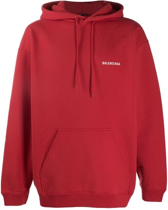 balenciaga sweatshirt red