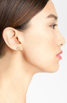 Thumbnail for your product : Nadri Pavé Heart Stud Earrings