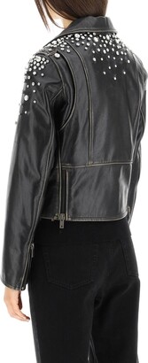 【送料&関税込】Golden  Destiny Biker Jacket Diesel Black Gold Lesdyn Biker Jacket, $818 | farfetch.com