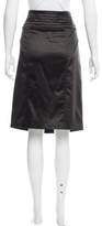 Thumbnail for your product : Burberry Satin Pencil Skirt