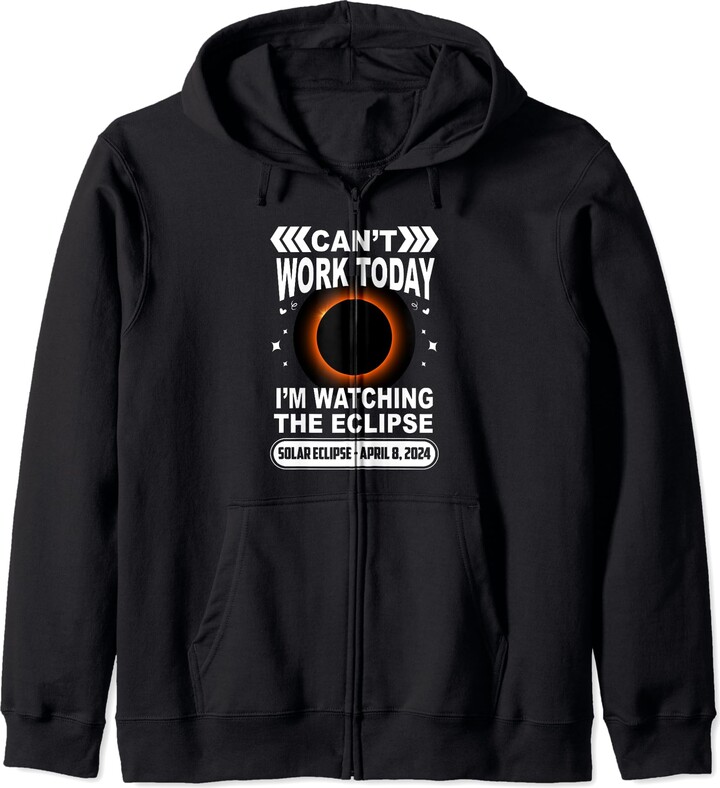 Essential 2024 Solar Eclipse tee 2024 Solar Eclipse American Totality Spring 4.08.24 Zip Hoodie