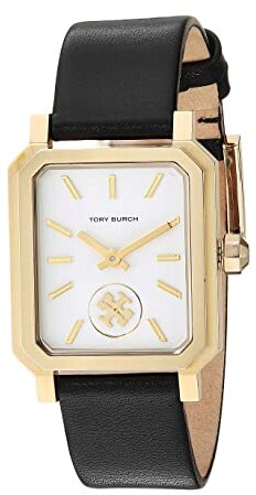 Tory Burch Robinson Leather Watch - ShopStyle